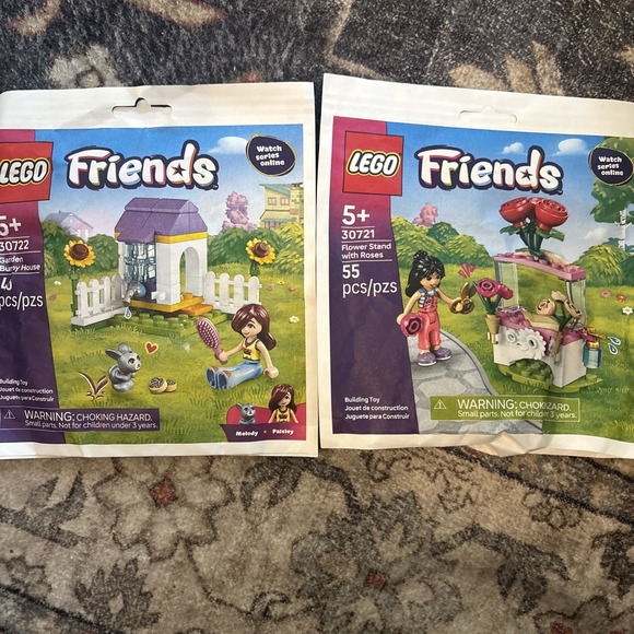 Lego Other - LEGO 30722 30721 Friends Garden Bunny House / Flower Stand